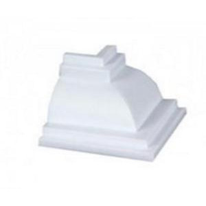 Acabamento Canto Sanca Premium Colonial Externo Branco 6 cm 