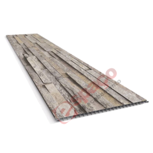 Teto e Revestimento Vinílico REVID Plasbil - Forro PVC - Coleção PEDRA - PEDRA 10 mm x 25 cm larg  m² 