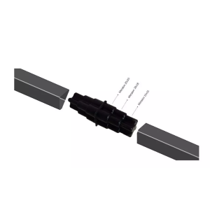 Emenda União para Tubo Metalon galvanizado ou de pvc