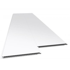 Forro pvc branco liso junta seca