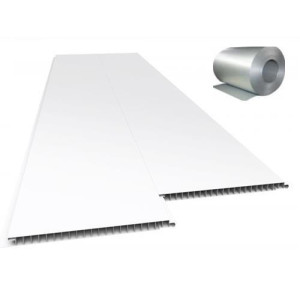 forro pvc branco liso junta seca e isolante 