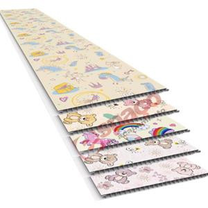 Teto e Revestimento Vinílico REVID Plasbil - Forro PVC - Coleção INFANTIL - INFANTIL 10 mm x 25 cm larg  m² 
