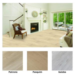 Piso Vinílico Clicado Linha Ilumine - Ospe Floor - 6 cores - 4mm - m²