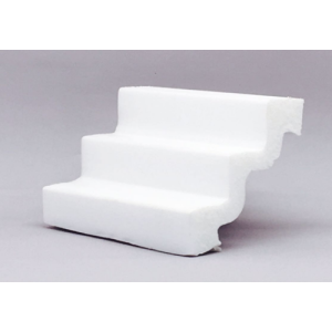 Moldura rodateto poliestireno (isopor) Gart    Ref. ST3 -    Alt 7,5 cm - Metro