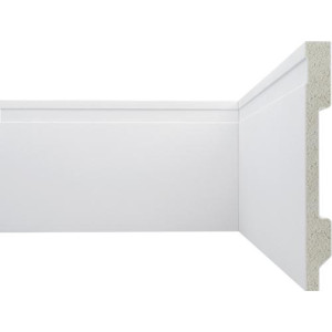 Rodapé  Poliuretano PVC Rígido  Plasbil  Alt 15 cm - Metro