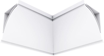 Acabamento Canto Interno Branco 4 cm 