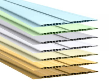 Forro de PVC FRISADO CANELADO DUPLO Plasbil Colorido  10 mm  10 cm Larg  Barra 6 m (ou m²)