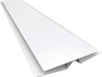 Acabamento PVC Emenda Flexível Branco Barra 6 m