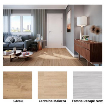 Piso Laminado Clicado Linha Prime Click - Eucafloor -  6 cores - 7mm - m²
