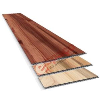 Teto e Revestimento Vinílico REVID Plasbil - Forro PVC - Coleção Madeira PERNI - PERNI 10 mm x 25 cm larg  m² 