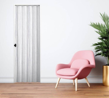 Porta Sanfonada Plasbil RELEVO Altura 2,10 x Largura de 0,70 a 0,90 m  MONT BLANC