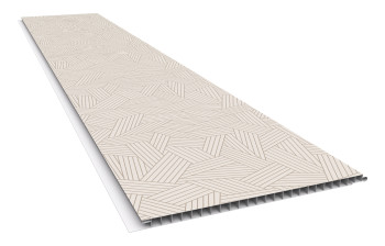 Teto e Revestimento Vinílico REVID Plasbil - Forro PVC - Coleção ABSTRATO - ABSTRATO 10 mm x 25 cm larg  m² 