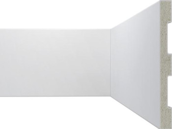 Rodapé poliestireno Pvc Rigido Plasbil  Alt 7 cm - Metro