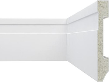Rodapé Poliuretano PVC Rígido Plasbil Alt 7 cm - Metro
