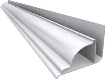 Acabamento PVC Sanca Premium Colonial Branco Barra 3m e 6m