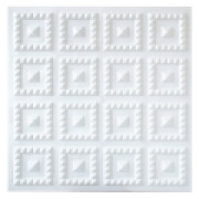 Forro especial alto relevo - diamante - M²