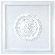 Forro especial alto relevo - medalhão - M²