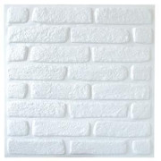 Forro Decorado especial alto relevo - tijolo branco - M²