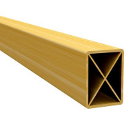 Tubo Metalon de PVC para TETO e forro de PVC 25X20 Barra 6 m