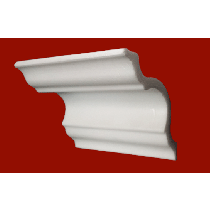  Moldura poliestireno (isopor) epex  Ref. A100 - Alt 10,5 cm - Metro