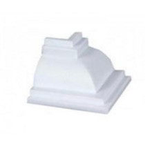 Acabamento Canto Sanca Premium Colonial Externo Branco 6 cm 