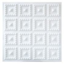 Forro especial alto relevo - diamante - M²