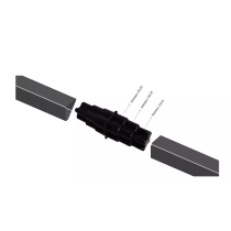 Emenda União para Tubo Metalon galvanizado ou de pvc