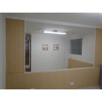 Espelho  Bisotê ou Lapidado Cebrace 4mm Cristal Prata m²