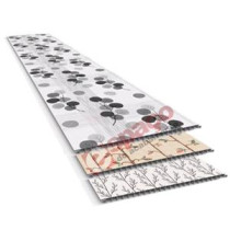 Teto e Revestimento Vinílico REVID Plasbil - Forro PVC - Coleção FOLHAS - FOLHAS 10 mm x 25 cm larg  m² 