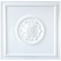 Forro especial alto relevo - medalhão - M²