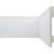 Rodapé  Poliuretano PVC Rígido  Plasbil  Alt 15 cm - Metro